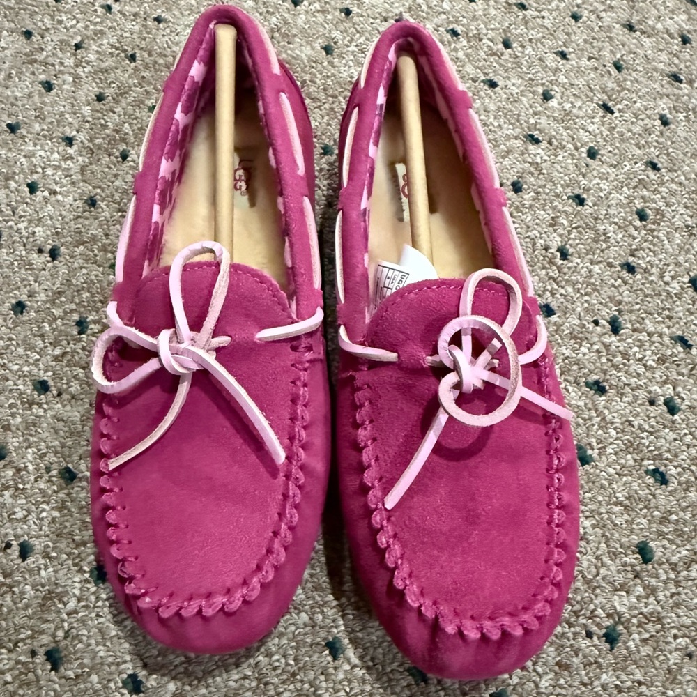 UGG Rose Suede Moccasins